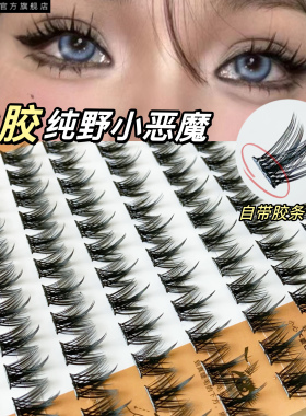 免胶免卸大容量洛兜纯野假睫毛！