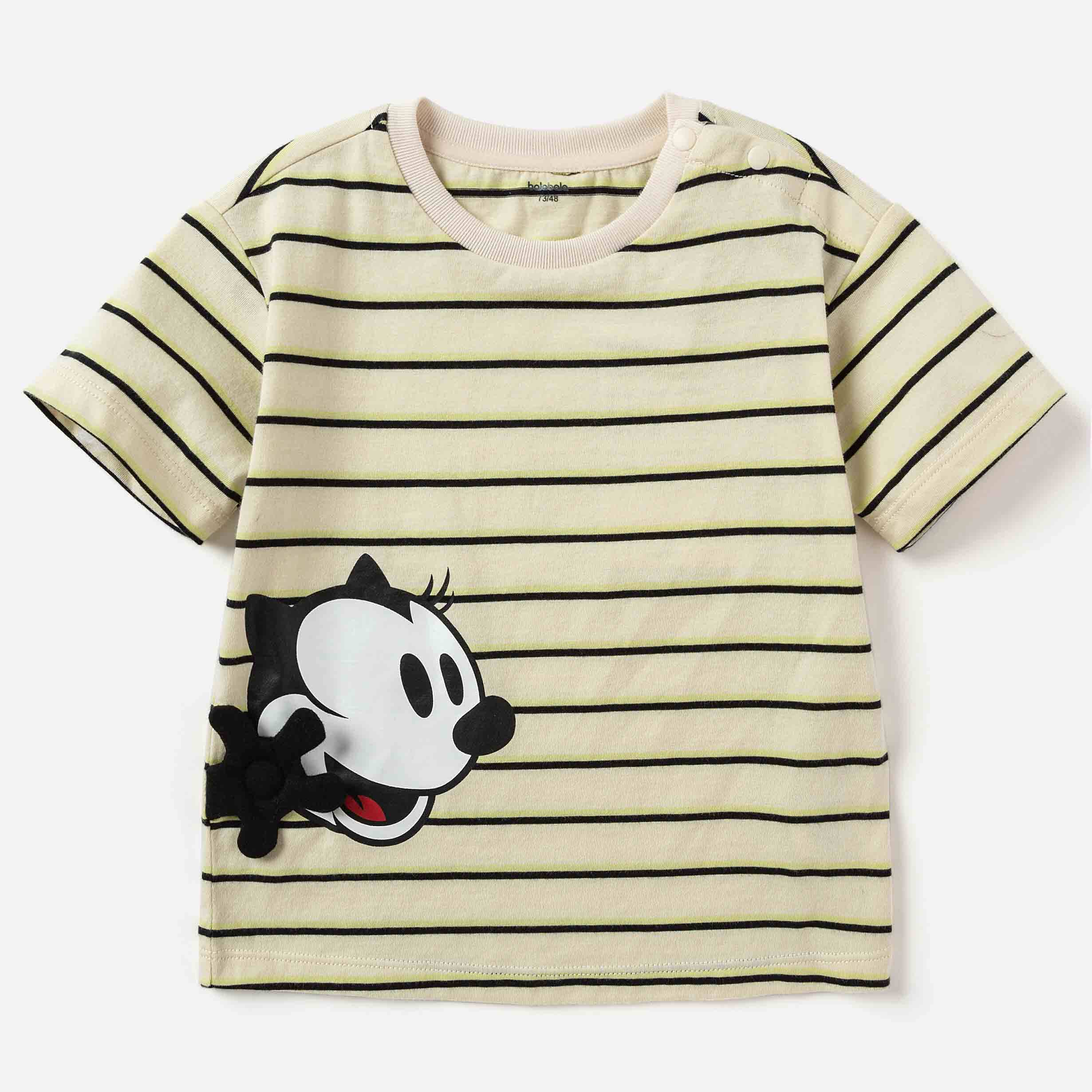 巴拉巴拉宝宝纯棉上衣米奇印花婴儿t恤短袖夏季200223117202