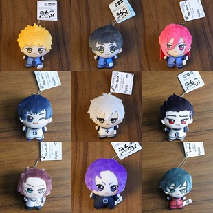 新款蓝色监狱毛绒挂件凪诚士郎糸师凛蜂乐回努努体玩偶公仔二次元