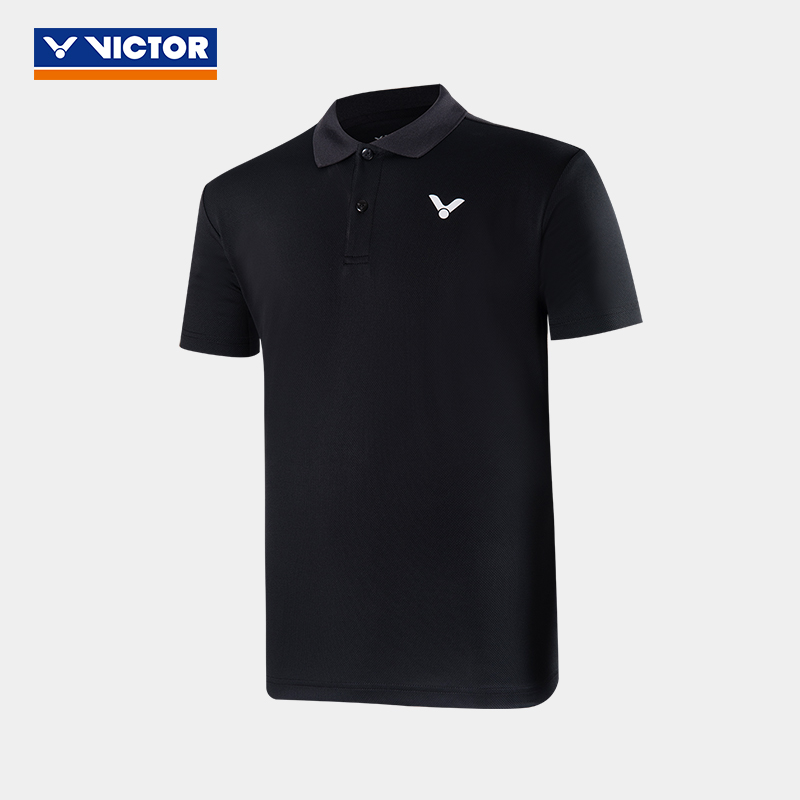 正品victor胜利威克多羽毛球服男女中性训练服系列POLO衫T恤30035