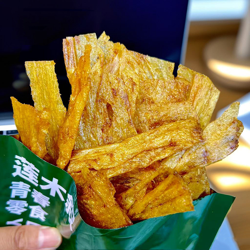 让人上头！手撕豆皮香辣片怀旧