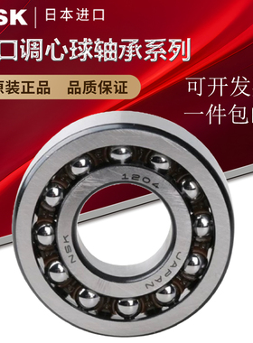 进口NSK调心球轴承1200 1201 1202 1203 1204 1205 1206 1207K C3