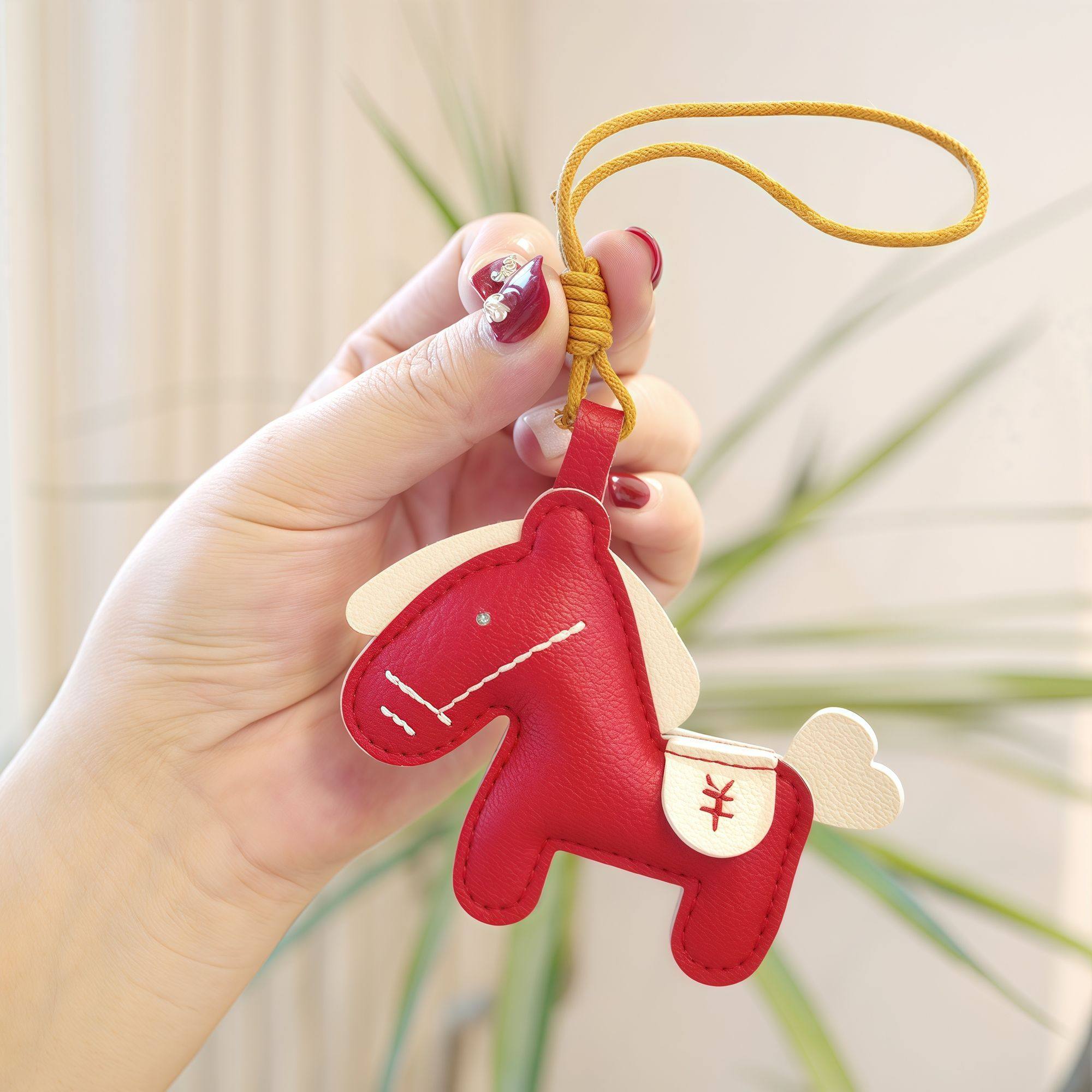 马上有钱网红高级正品精致包包挂件手工情侣闺蜜礼物背包挂件挂饰