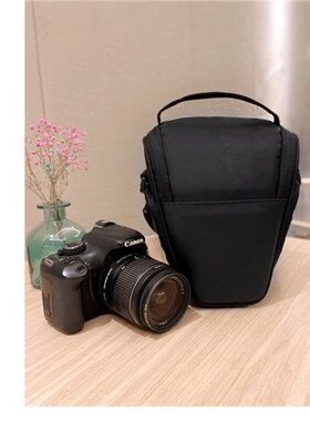 适用尼康D90 D3100 D3200 D5100 D7000单反相机包D80三角包摄影包