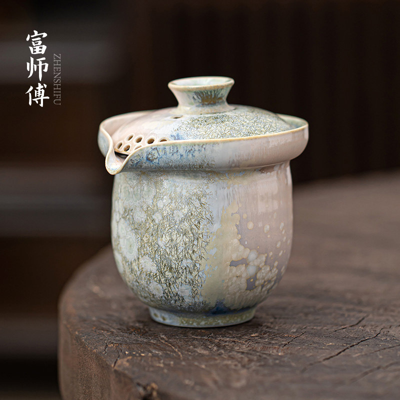 景德镇纯手工手抓壶茶壶功夫茶具泡茶器单壶陶瓷家用茶具茶杯套装