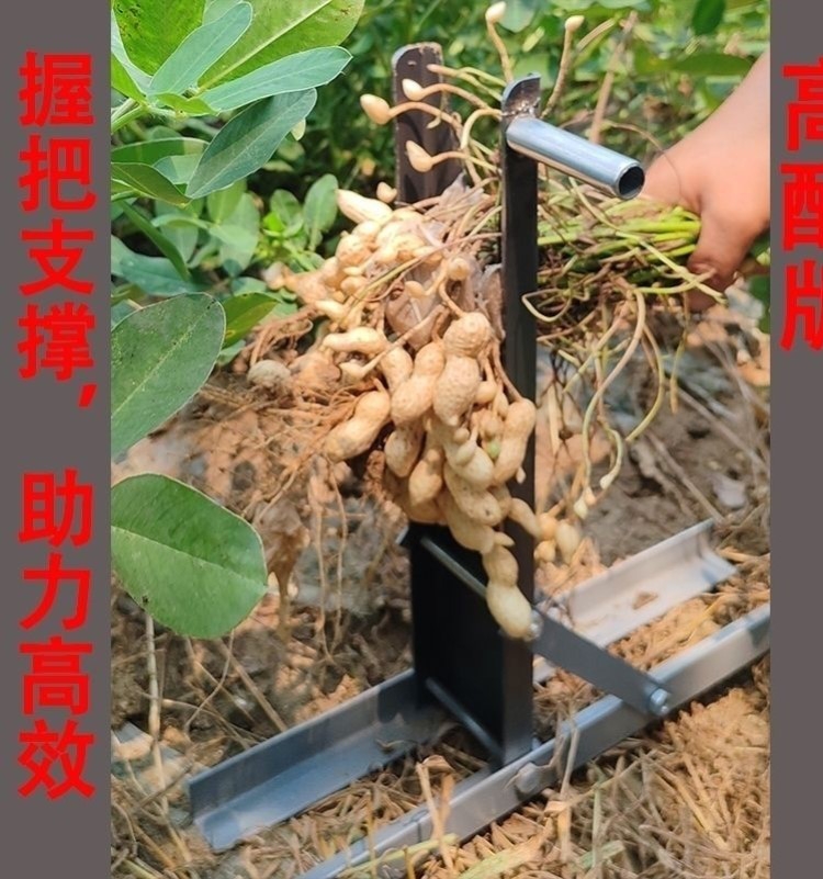 新疆包邮采摘花生神器新发明农用摘果机家用花生分离器脱粒机花生-封面