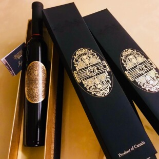 加拿大Pillitteri派利特瑞原装进口蓝莓酒葡萄酒红酒1箱6支375ml