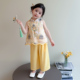 幼儿园中国风汉服两件套演出服唐装 女小童新中式 新款 2025夏季 套装