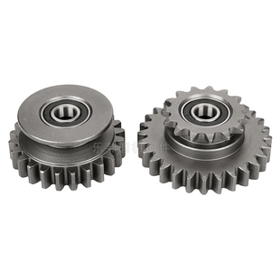 卷布机15-28齿链条齿轮24牙皮带齿轮合金钢针织大圆机永太卷布机