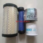 柴滤空气滤芯三滤 CN4机油格 久保田发动机配件久保田D722 EF18