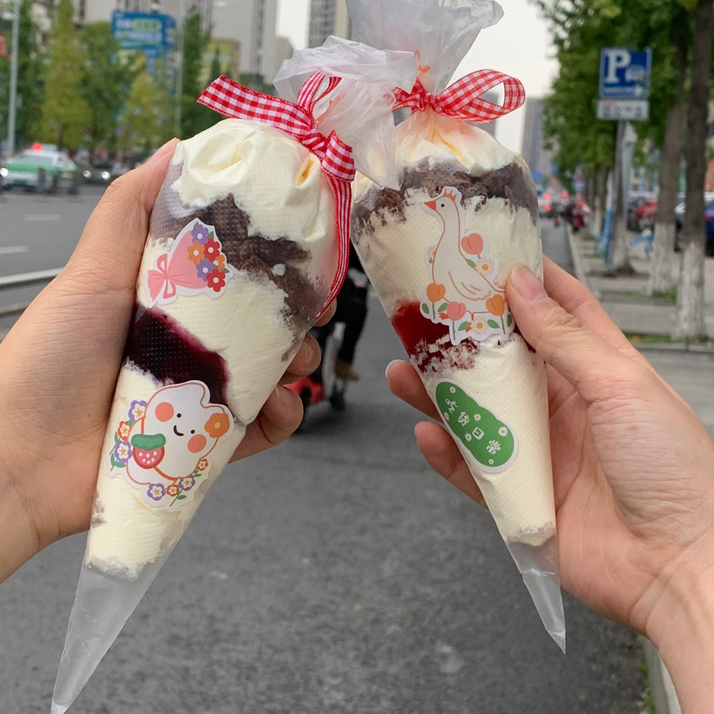 烘焙一次性加厚防爆透明裱花袋