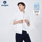 Navigare意大利小帆船哈灵顿轻薄夹克男春季 休闲上衣外套 薄款