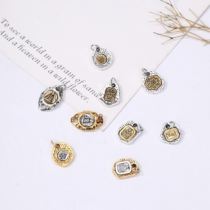 博婷藏银扎基拉姆吊坠挂牌小饰品