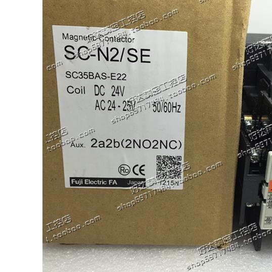 富士FUJI 接触器 SC-N2/SE AC/DC24V 全新原装正品 假一赔十 现货