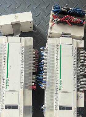 施耐德PLC  TM218LDA40DRPHN 两台二手拆