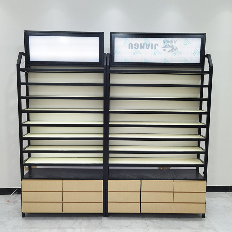 眼镜展示柜玻璃矮柜铁质柜台烤漆展柜太阳镜货架展架多功能展示架