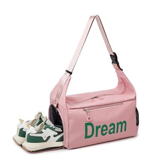 新款健身包女干湿鞋仓游泳包训练运动防水短途旅游斜挎小行李包男