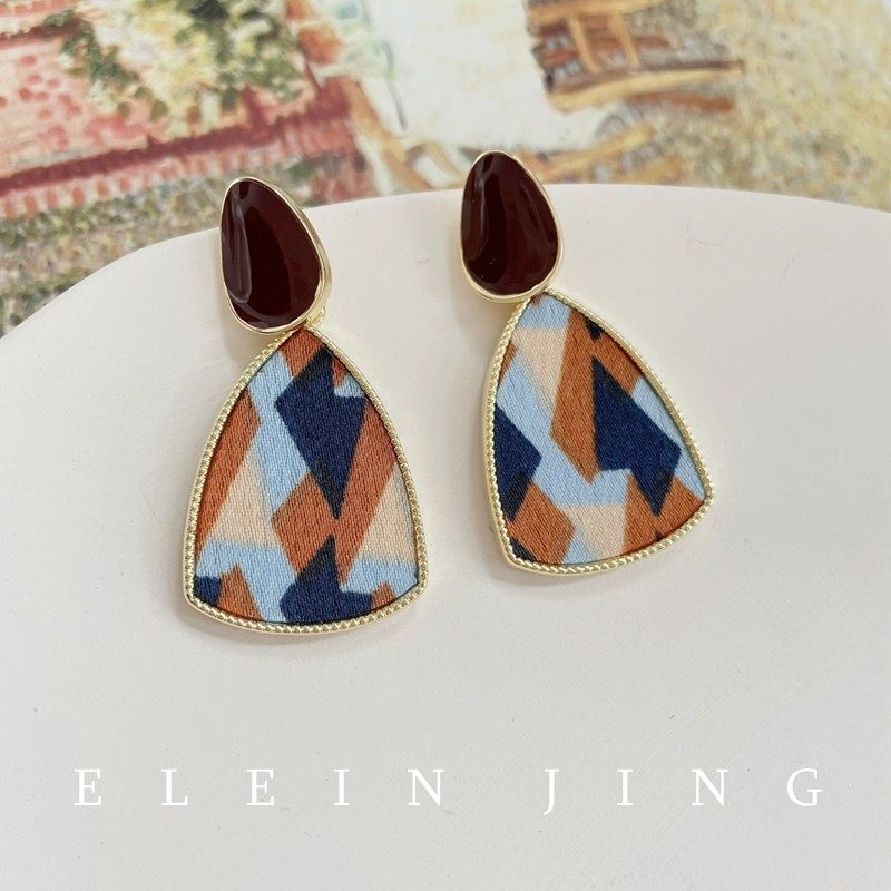 3免1 秋冬高级感几何豹纹耳环蚊香盘耳夹女小众复古无耳洞耳饰,饰品/流行首饰/时尚饰品新,耳夹,淘宝优惠券,粉丝福利购,淘宝优惠卷