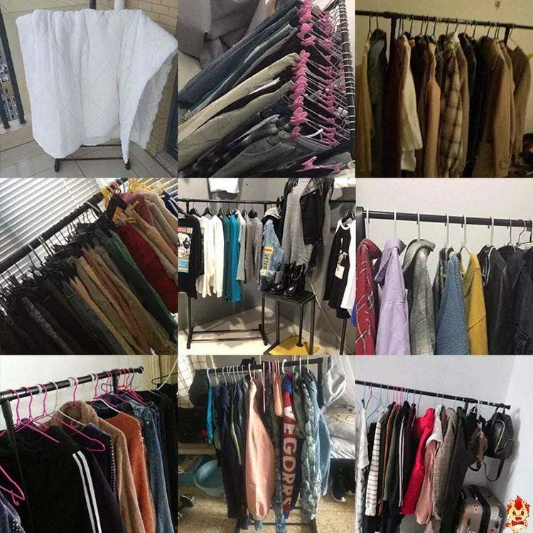 晾衣架落地d不锈钢单杆式伸缩阳台升降室内折叠挂衣架简易嗮凉衣
