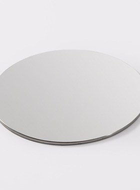 简约现代轻奢几何玻璃镜面托盘摆盘客厅样板间售楼处软装饰品摆件