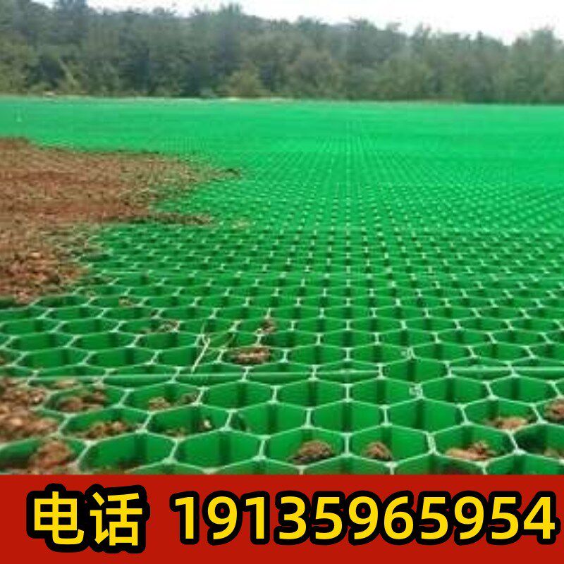 抗压塑料草坪砖护坡网格加强植草格停车场运动场城市小区绿化种植