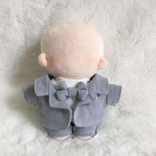 五个色10cm娃衣现货可爱w西装套装牛仔服公仔衣服棉花娃娃无属性