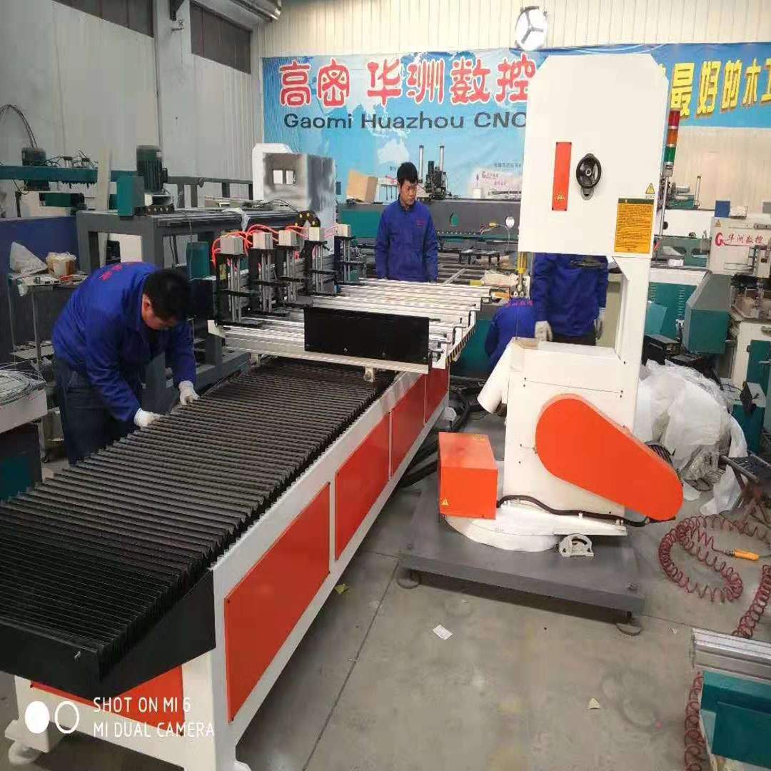华洲牌数控带锯hg-01数控曲线锯质优价廉 锯铣机