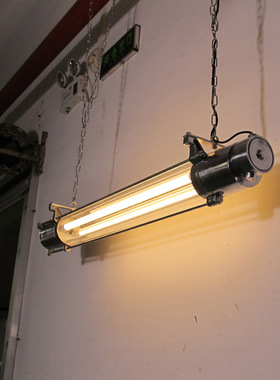 长方形美式复古工业风LOFT吊灯铸铝创意餐厅酒吧复试别墅装饰壁灯