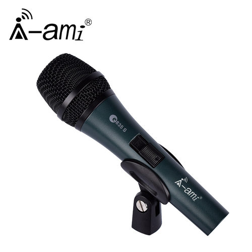 AMI E845有线金属麦克风KTV话筒手持演出会议舞台K歌麦家庭影院