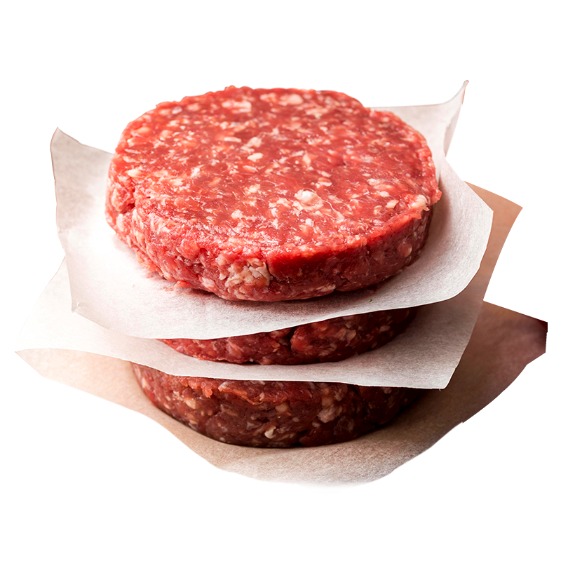 红盒子澳洲谷饲和牛雪花牛肉饼