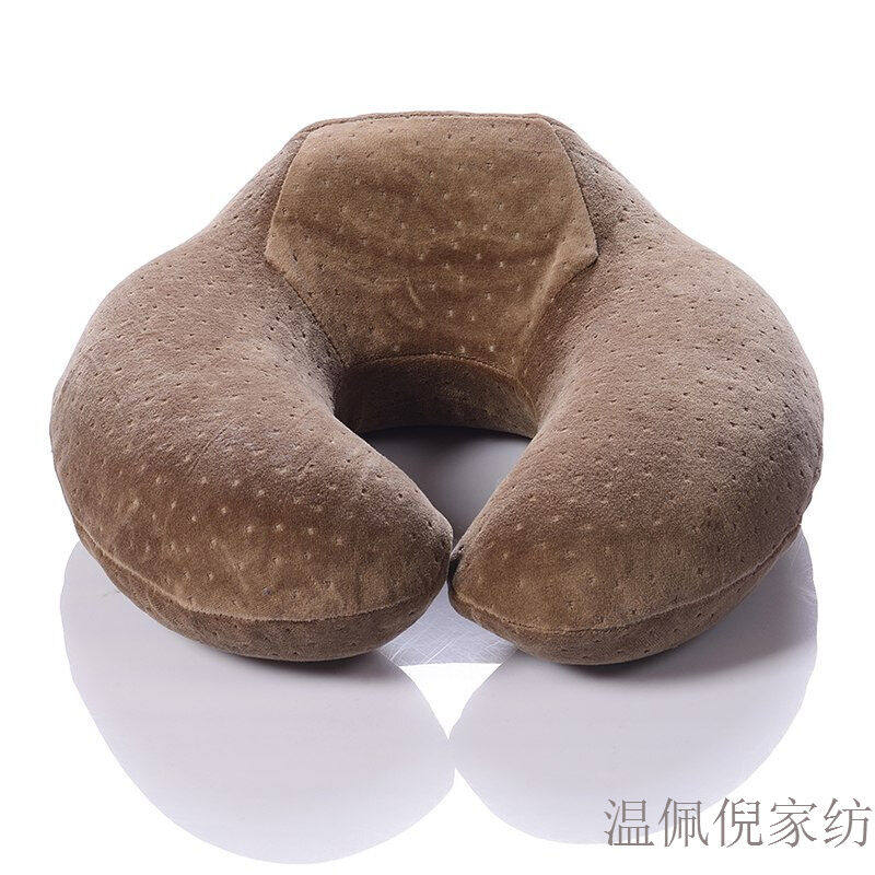 温佩倪家纺U型枕午睡枕午睡枕头旅行枕飞机枕u枕头颈枕带头颈U枕-