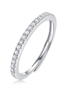 S925银拾光排戒指-女时尚气质叠