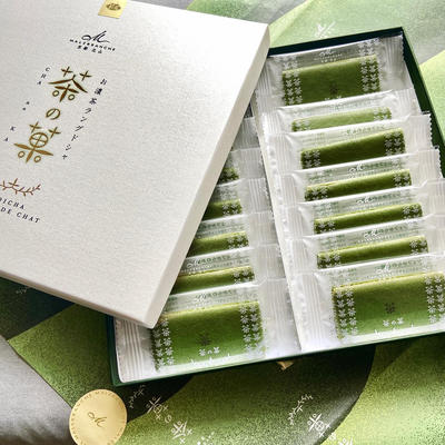 现货当天发北山茶の菓抹茶饼干