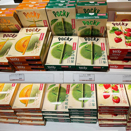 日本限定pocky巨型巧克力饼干棒