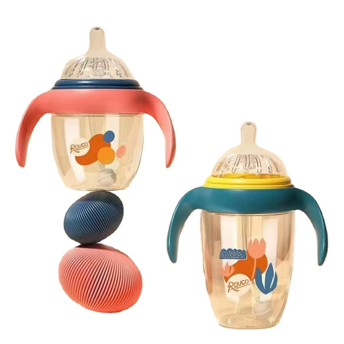 Бутылочка для кормления, ручка для новорожденных, детская соска, широкое горлышко