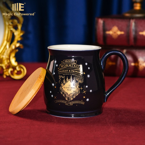 哈利波特活点地图变色马克杯