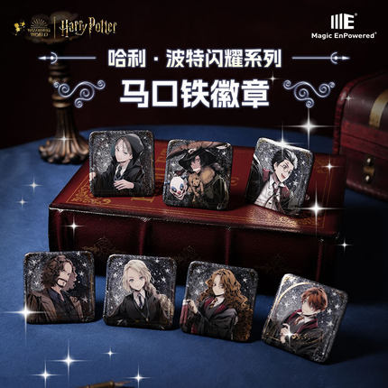 ME哈利波特盲盒谷子正版周边盲袋吧唧徽章胸针2025年新款谷子礼物