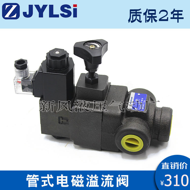 管式电磁溢流阀RVTS-04/06/10-1P/1PN/2PN-AC110V/AC220V/DC24V