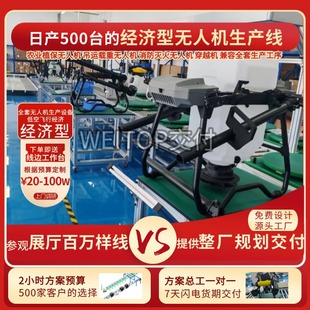 救援无人机生产线全案规划 成本直降25%定作 72小时全国安装