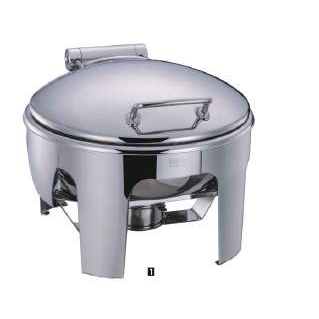 YUFEH宇辉 1040C长方形液压翻盖可视自助餐炉电加热保温炉布菲炉