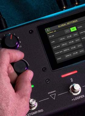 HeadRush MX5电吉他综合效果器木吉他贝斯效果前级数字模拟单块