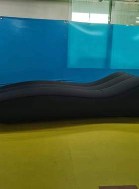 一键自动充气沙发易折叠TPU军绿色沙发床180cm【2件包邮】