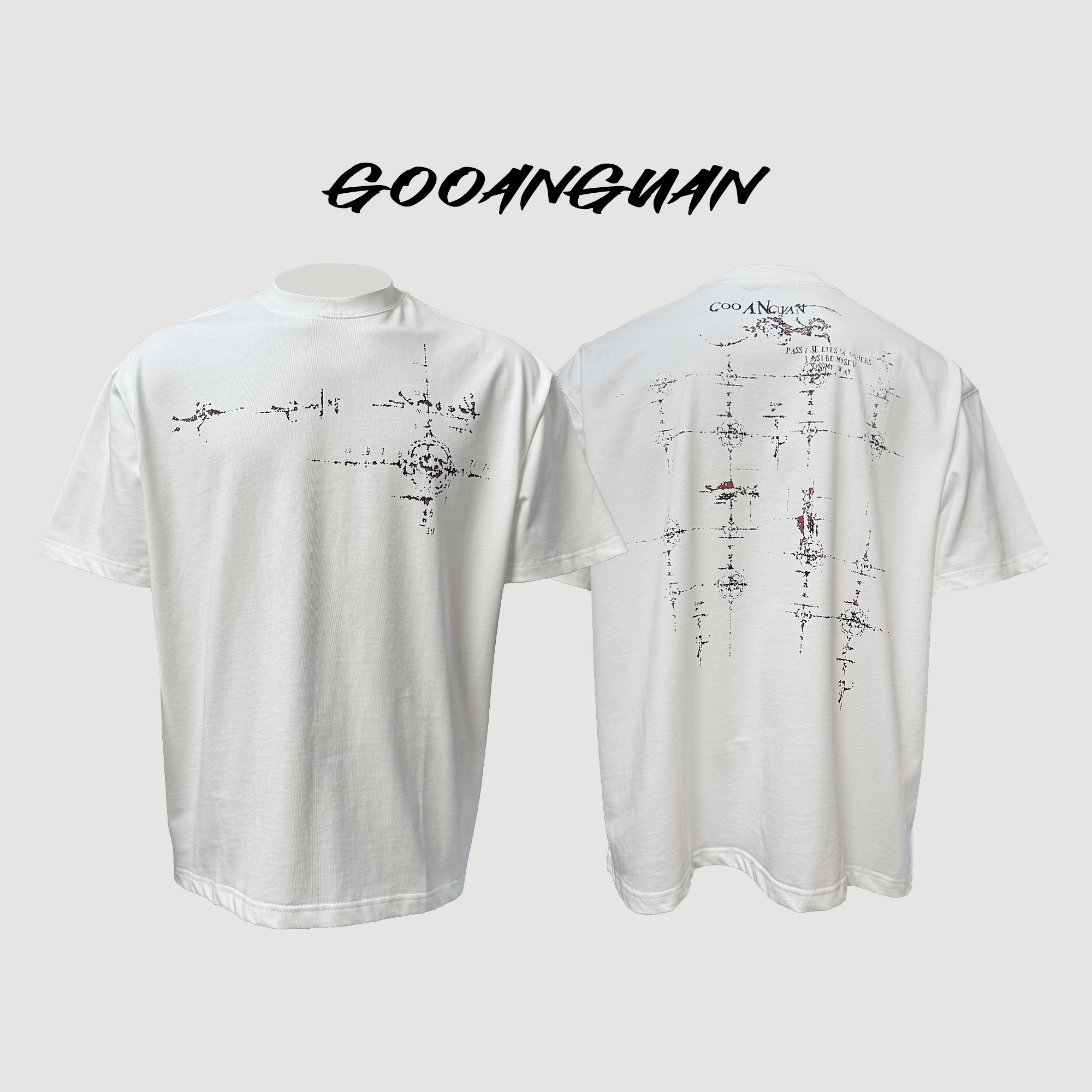 300克夏季短袖全棉T恤