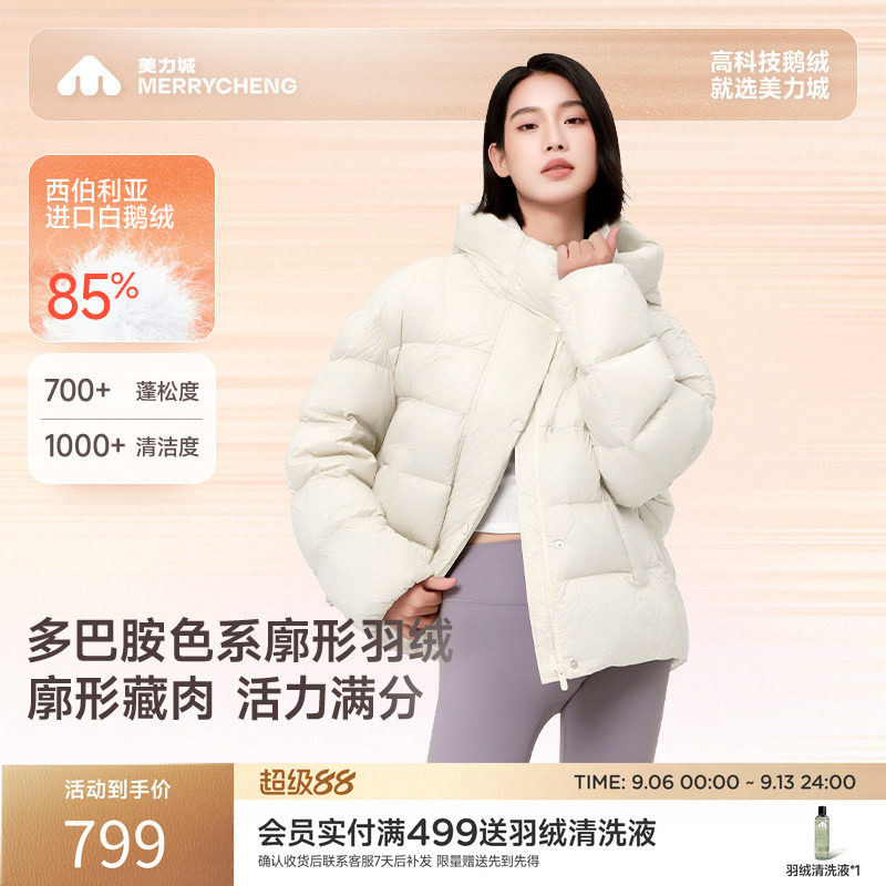 美力城防水耐磨羽绒服图片