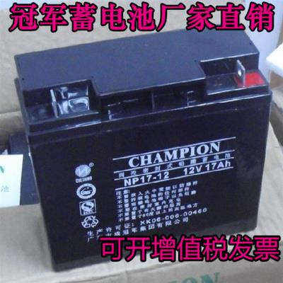 冠军蓄电池NP12V7A4A38A6
