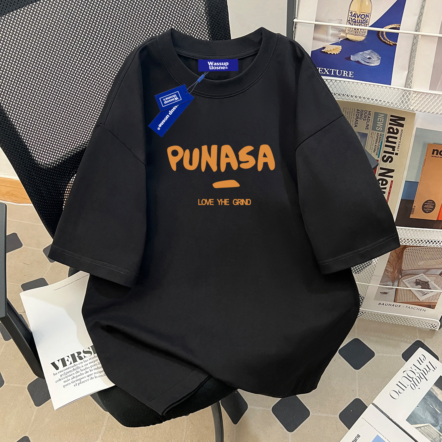 【官方正品】WASSUP男女半袖上衣