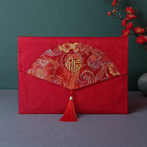 加大号布艺红包可放45678010万