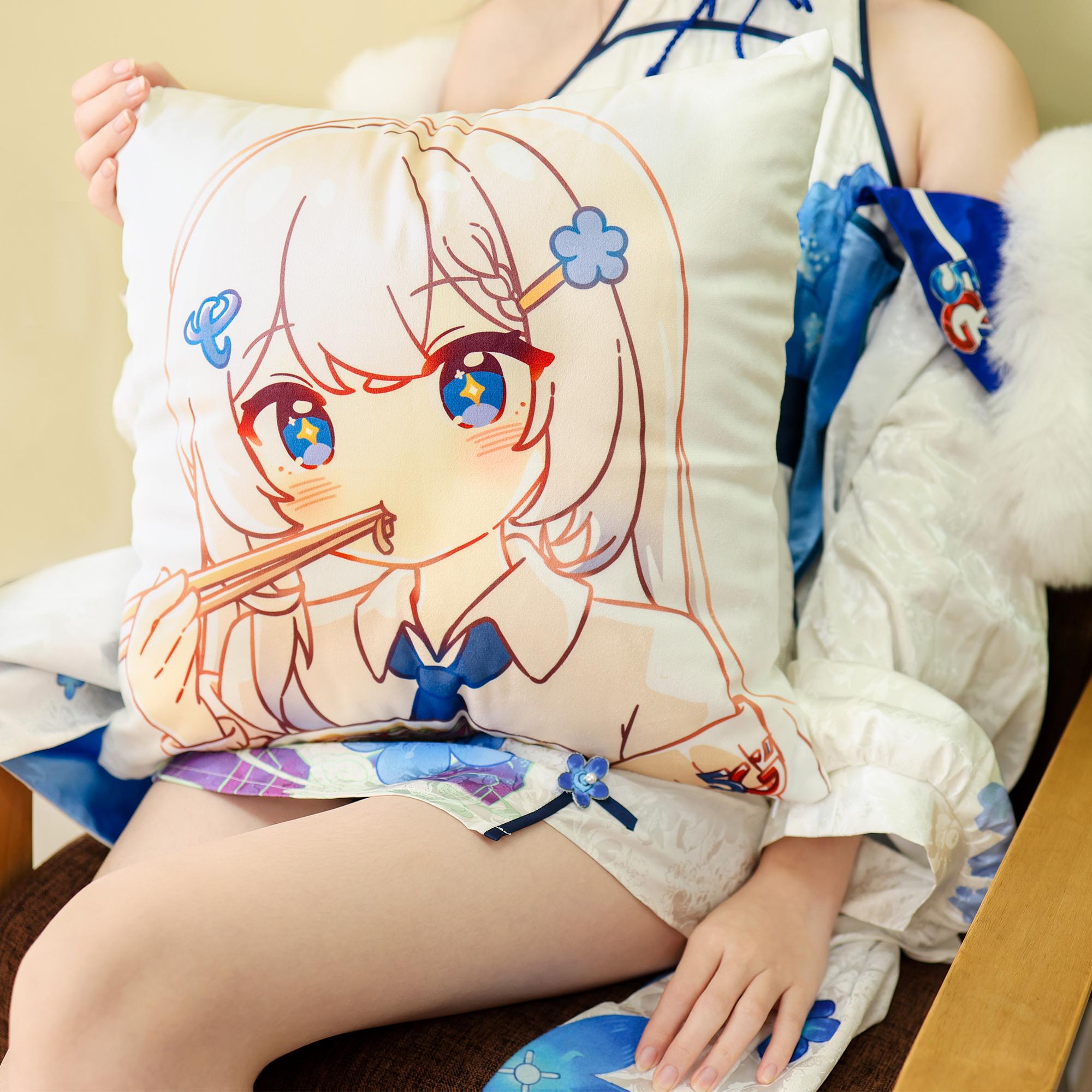 武汉电信小茸打工茸系列抱枕