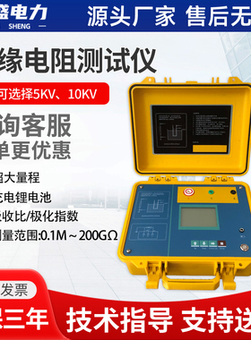 绝缘电阻测试仪10KV电子高压摇表5000V数字兆欧表10000V吸收比