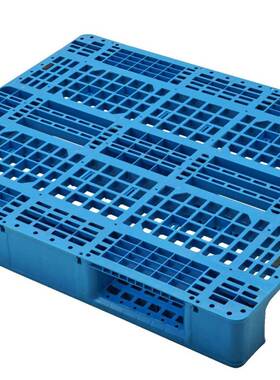 1210网格川字托盘上货架立体仓储拖盘川字型物流叉车塑胶卡板